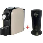 Кофемашина капсульная The Coffy Way Nosy beige +Capucinator