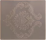 Uscator pentru vase Bisk 03750 Mat de uscarea vaselor, MONO brun