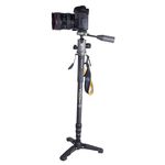 Monopod Vanguard VEO 2S CM-264TBP, Carbon, 4-section, foldable feet, VEO 2 BP-120 Ball/Pan-Head