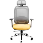 Офисное кресло CUSTÓ Florence, gri - galben