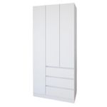 Шкаф Smartex (15859) N15 100cm Alb