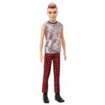 Păpușă Barbie GVY29 Ken în pantaloni cu carouri