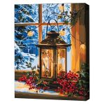 Картина по номерам BrushMe BS54503FC 40x50cm (fără cutie) Lumina din fereastră