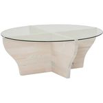 Măsuţă cafea Trendy Amfora, Alba