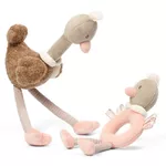 Мягкая игрушка BabyOno 1446 Set de jucarii OSTRICH McKNOX FAMILY