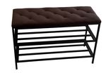 Полка для обуви Nex Home Pantofar 3 nivele, metal, max.150kg, 100x32x52cm, 19 Cafeniu