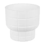 Цветочный горшок Idea М3257 Kare, 1.9L, Alb
