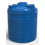 Летний душ Uniplast 37087 Rezervor apa 2000 L vertical, oval (albastru) cu stut D. 1