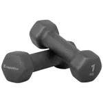 Ganteră inSPORTline 2963 Set Gantera neopren 2x1kg IN26538