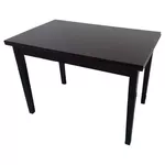 Стол Evelin di Costacurta HV-30V Chocolate Шпон 1100-1800x700x780, раскладной