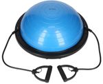 Тренажер для баланса HMS 13634 Bosu balansir 60x25cm (250kg) Blue BSX10 (17-42-310)
