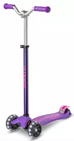 Самокат Micro MMD043 Maxi Deluxe Pro LED Purple Pink