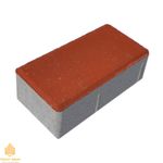 Tротуарная плиткa кирпич 20 х 10 х 4 см, красная