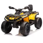 Mașină electrică pentru copii Richi CA005/3 galben ATV pe acumulator Outlander