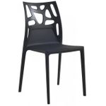 Scaun Papatya Ego-Rock - seat black / back black