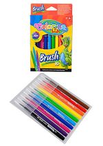 Фломастеры кисти Colorino  10 цвт.