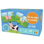 Joc educativ de masă Noriel NOR3751 Joc de logică: De la cap la coadă (ro)