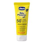 Крем солнцезащитный Chicco SPF 50+, 75 мл