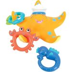 Игрушка для купания Nuby ID6270 Игрушка для ванны Starfish 18m+