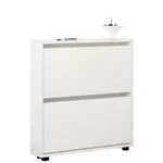 Raft pentru încălțăminte Mobildor-Lux Leo Slim 100x16x86H cm White
