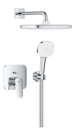 Set pentru duș Grohe Set dus ingropat Cubeo (smart box + dus fix + para + furtun + suport1/2) 1053360000