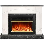 Камин электрический ArtFlame Madeira lux & Mars, 850x1100x270 mm, Fildeş