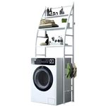 Аксессуар для ванной 4Life Стеллаж для стиральной машины Florina White