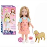 Кукла Essa 92068-C Micuța Milli, cu cățeluș