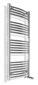 Полотенцесушитель Radiva Haiti 400x1000 mm Curved (crom)