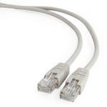 1 m, Patch Cord  Gray  PP12-1M, Cat.5E, Cablexpert, molded strain relief 50u