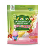 Многозерновая кашка Heinz фруктово - йогуртная банан, клубника (12+ мес) 200г