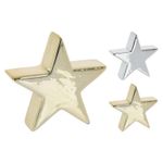Новогодний декор Promstore 48253 Сувенир керамический Звезда 9x3cm