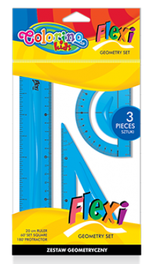 Набор гнущихся линеек Flexi 15 cm Colorino