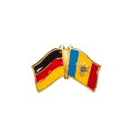 Значок - Флаг Германия & Молдова