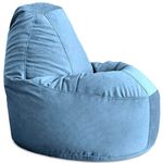 Кресло-мешок BeanBag BM5901, Люкс из велюра, XL, синий