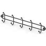 Cârlig baie Teknotel MG795n Cuier de perete 24x15x13cm, metal negru