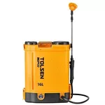 Aparat de stropit Tolsen Stropitor pentru gradina pe acumulator 16L MP20V 1x2Ah