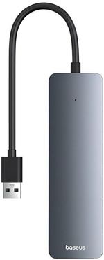 USB Hub Baseus B0005280B811-00 HUB 4in1 USB-A 3.0 to 4*USB-A 3.0 UltraJoy Series, Space Grey