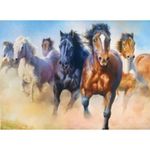Головоломка Trefl 27098 Galloping herd of horses