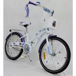 Bicicletă Belcom Frozen (20) White
