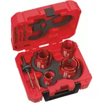 Set de tubulare, bite, duze Milwaukee 4932464939 Set carote multimaterial BIG HAWG, 10 buc