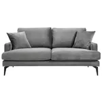 Диван Trendy Papira Gri, 90x88x175cm (2 locuri)