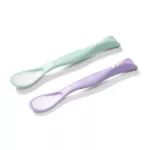 Seturi pentru hrănire bebelușilor BabyOno 1066/03 Lingura elastica 2 buc violet