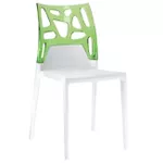 Стул Papatya Ego-Rock - back green / seat white