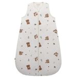 Haine pentru copii Premaman PCIEZ4-ECR-T01 Sac de dormit fara maneci Regele Padurii, mărimea 1