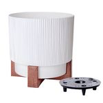 Цветочный горшок Aleana 128025 Oslo cu insetie si suport d24 cm