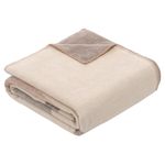 Домашний текстиль s.Oliver 0568/380 Jacquard Decke Beige/grey