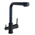 Bateria bucătărie Hydro S 3039 și sistem de filtrare, neagra (0400462)