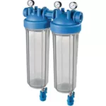 Фильтр проточный для воды ATLAS Filtri Filtru DP 20 BB duo Big S M transporent 1