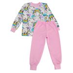Haine pentru copii Minikin 2430101116 Пижама р-р116, розовый, девочка